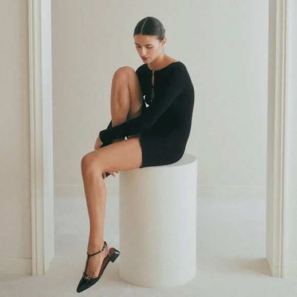 Sézane NWOT ALICIA DRESS - Picture 3 of 3